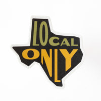 Local Only TX Decal