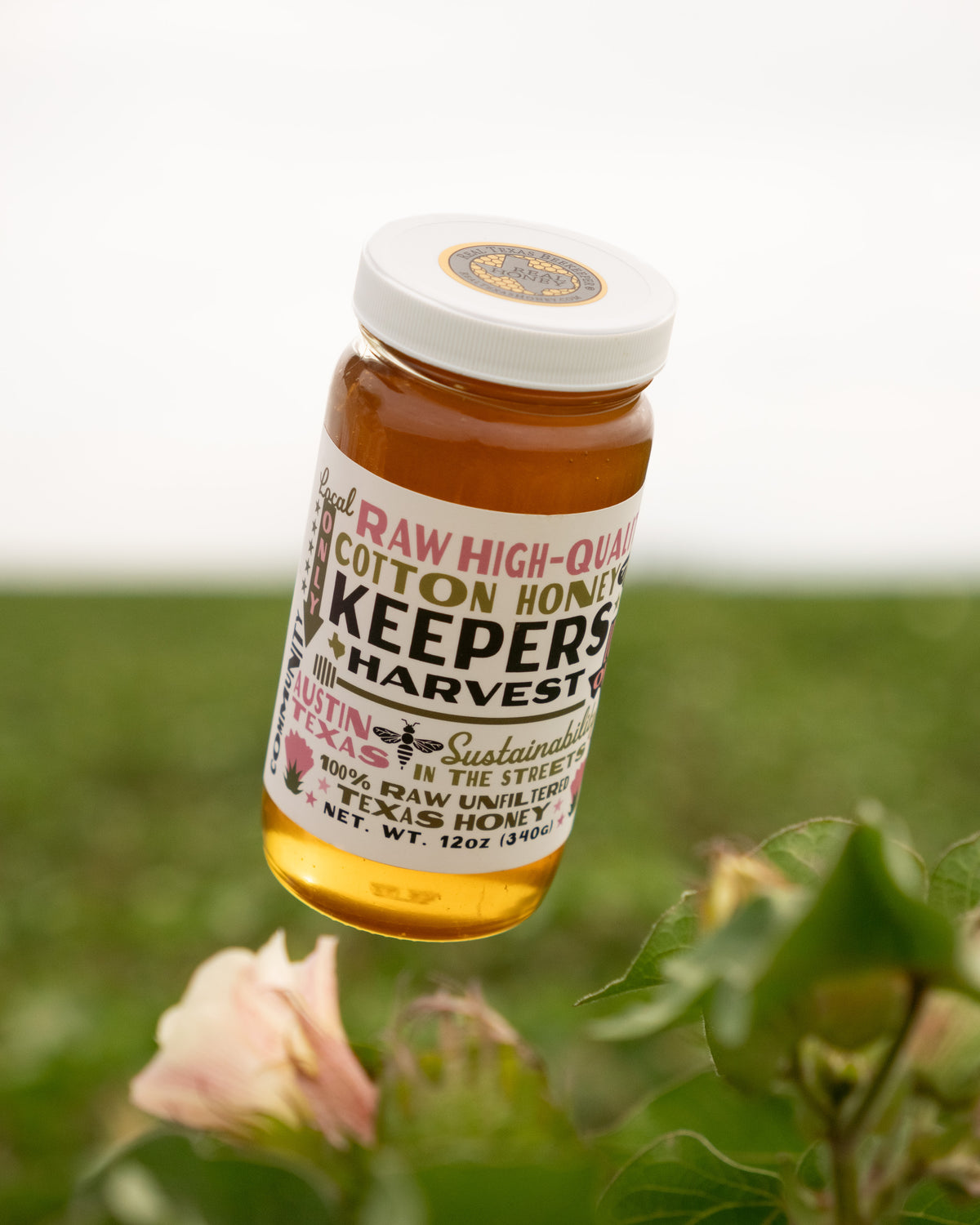 Keepers Harvest 100% Raw Cotton Honey