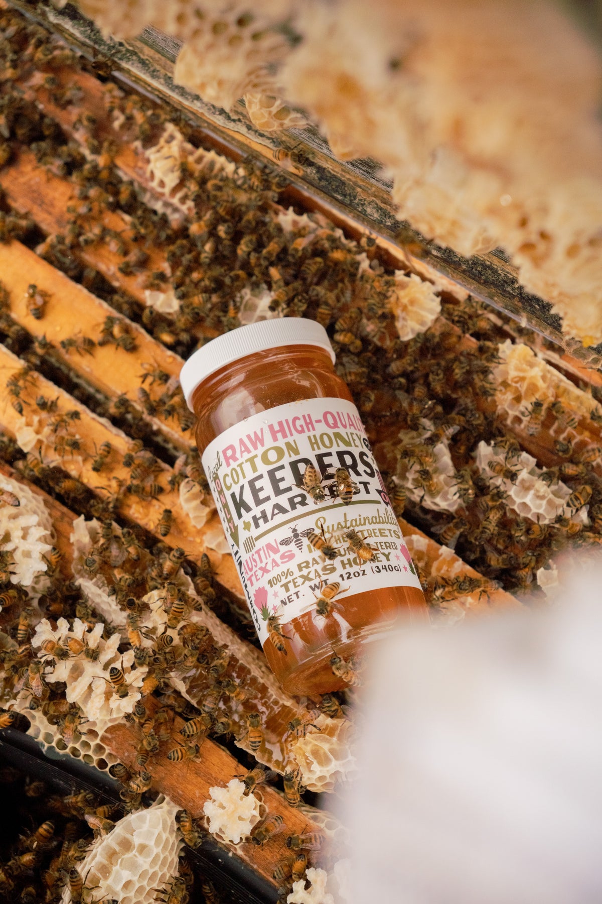 Keepers Harvest 100% Raw Cotton Honey