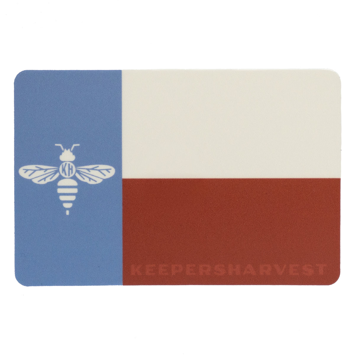 Retro TX Flag Decal